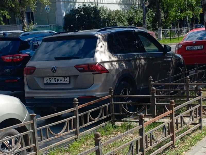 Volkswagen Tiguan spotted in Vologda