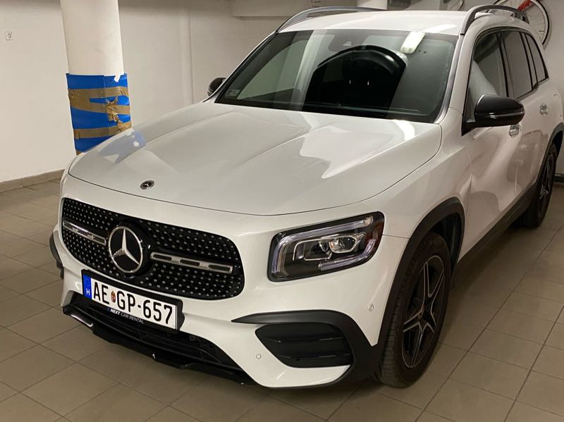 Mercedes-Benz GLB (2021) spotted in Budapest, Hungary