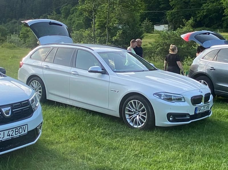 BMW 5 Series Touring spotted in Sibiu