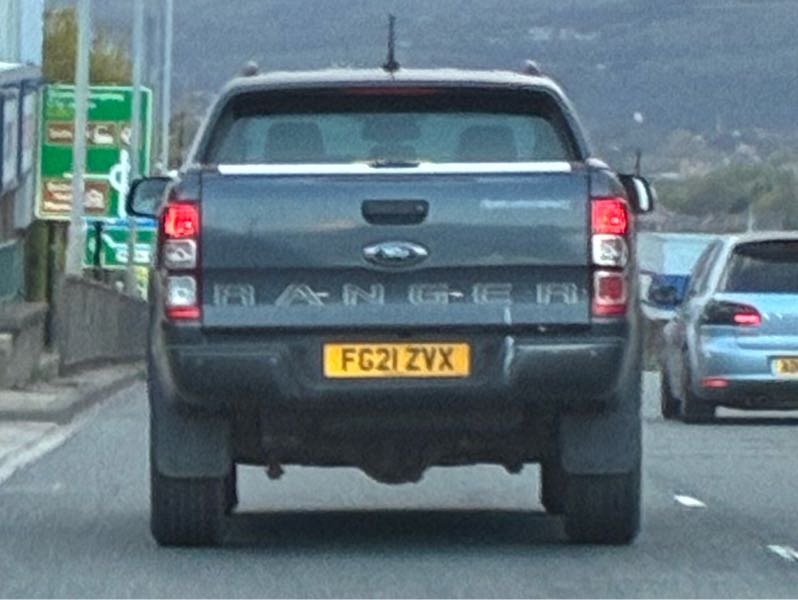 Ford Ranger (2021) spotted in Bradford, United Kingdom