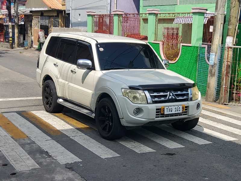 Mitsubishi Pajero spotted in Tampayan