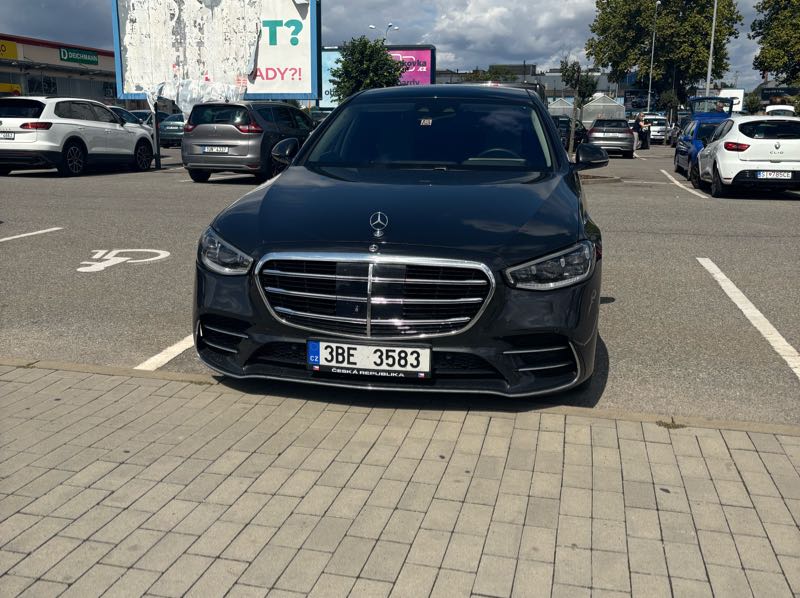 Mercedes-Benz S-Class spotted in Hodonín