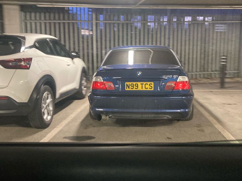 BMW 330i spotted in Basildon
