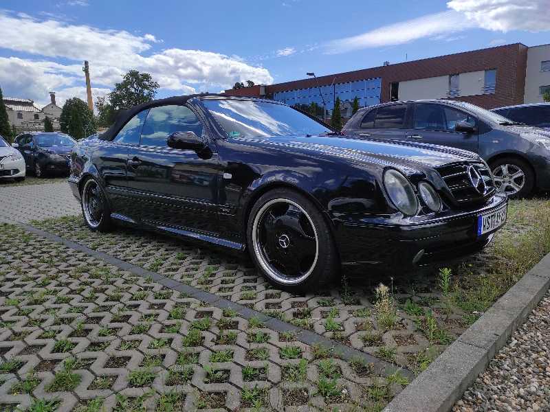 Mercedes-Benz CLK spotted in Racibórz