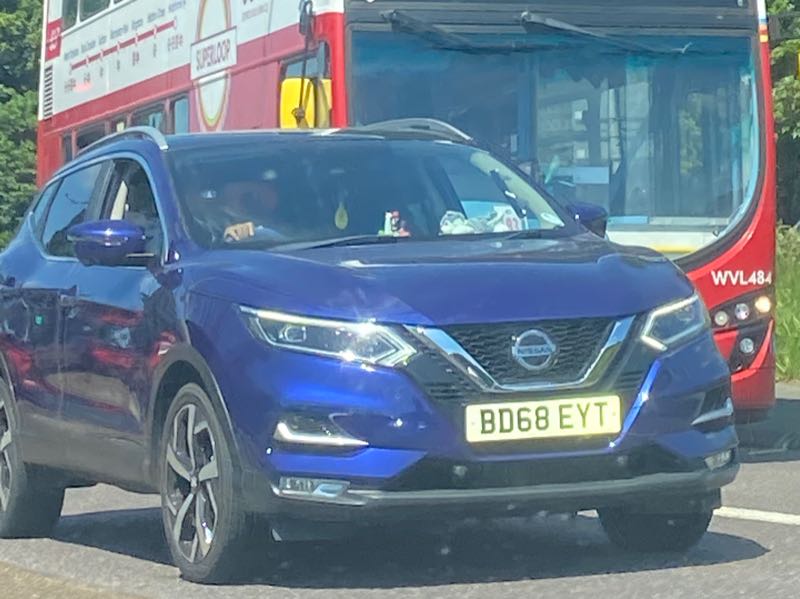 Nissan Qashqai spotted in Gravesend