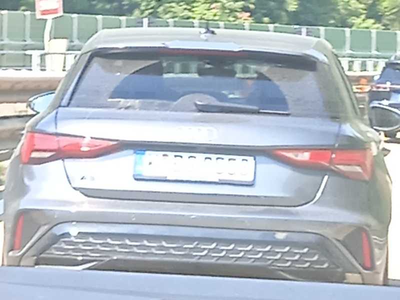 Audi A3 spotted in Ventimiglia