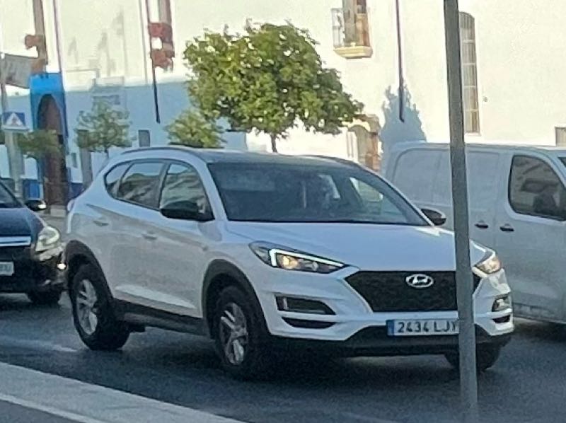 Hyundai Tucson spotted in Córdoba
