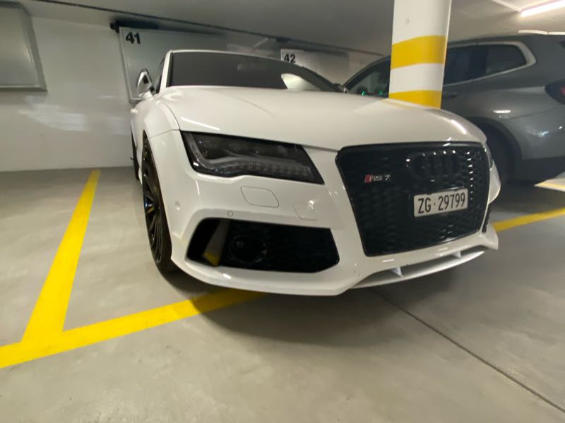 Audi RS7 (2021) spotted in Zürich, Switzerland