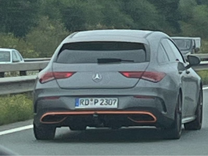 Mercedes-Benz CLA Shooting Brake spotted in Zeven