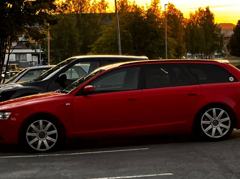 Audi A4 Avant spotted in Älvsbyn