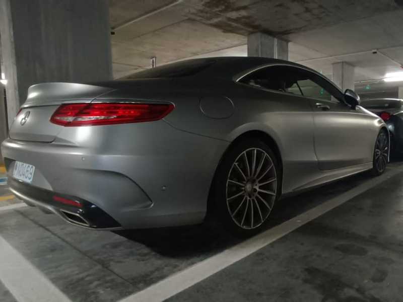 Mercedes-Benz C-Class Coupe spotted in Savona