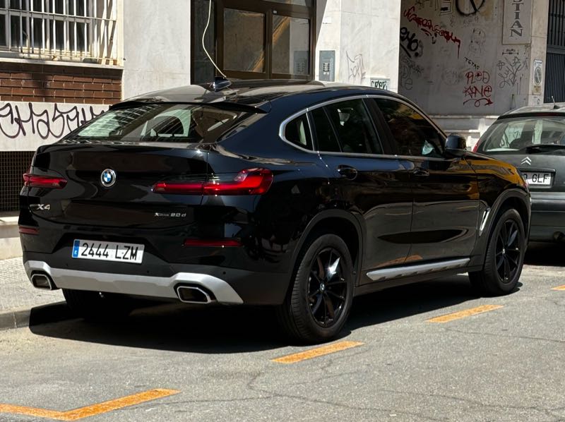 BMW X4 spotted in Huelva