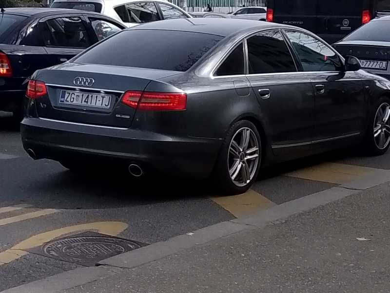 Audi A6 (2012) spotted in Zagreb, Croatia