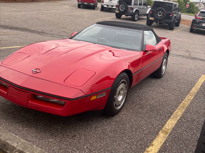 Chevrolet Corvette spotted in Oxford