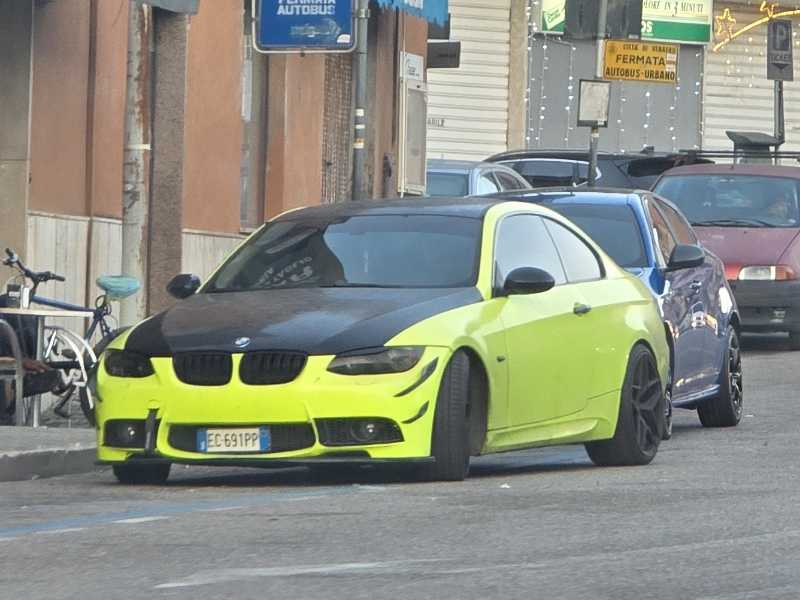 BMW M3 (2008) spotted in Cassino, Italy