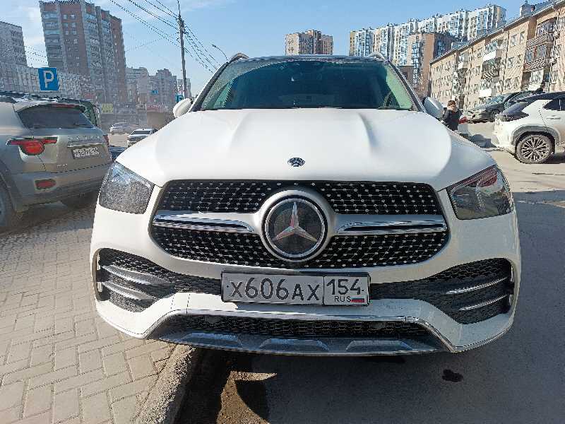 Mercedes-Benz GLE spotted in Novosibirsk