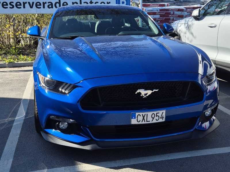 Ford Mustang spotted in Trollhättan