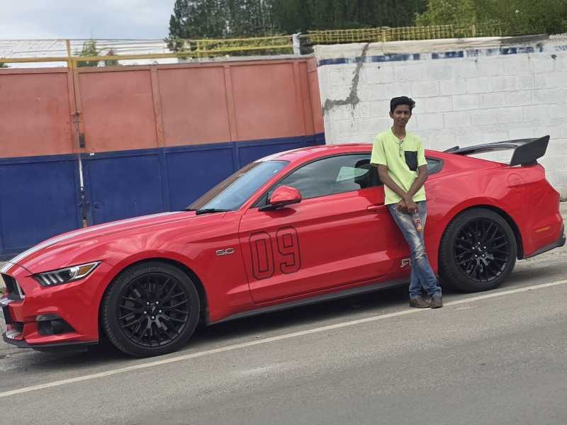 Ford Mustang GT spotted in Bengaluru