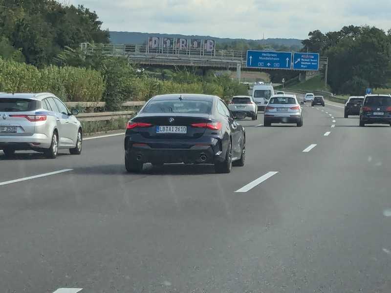 BMW 4 Series Gran Coupe spotted in Stuttgart