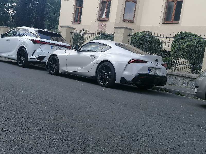 Toyota Supra (2021) spotted in Klatovy, Czechia