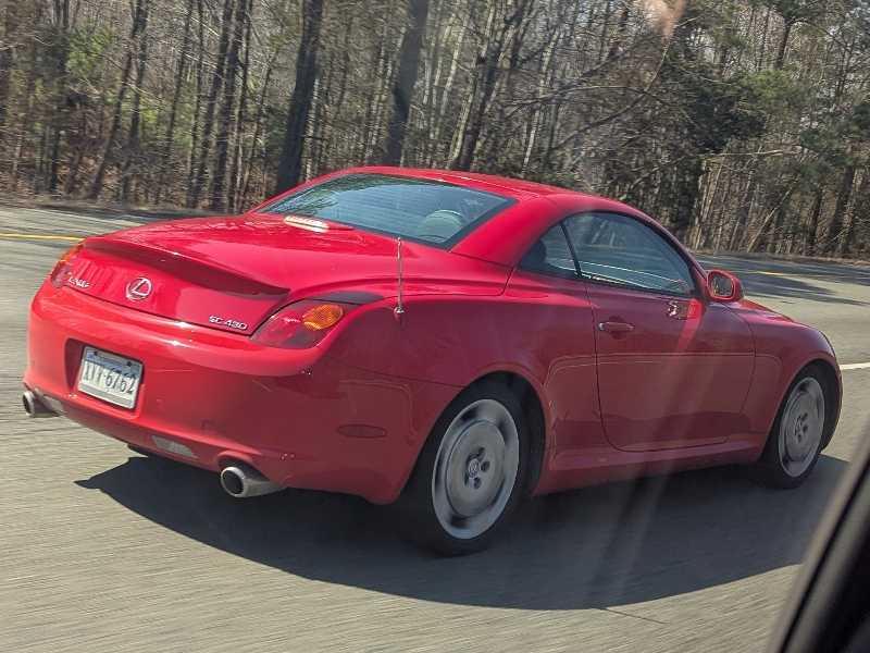 Lexus SC 430 spotted in Richmond