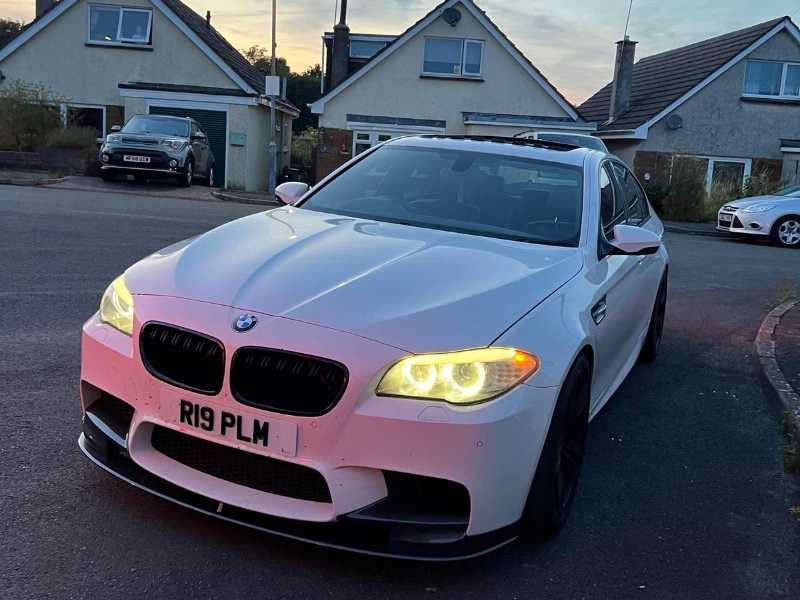 BMW M5 spotted in Hunedoara