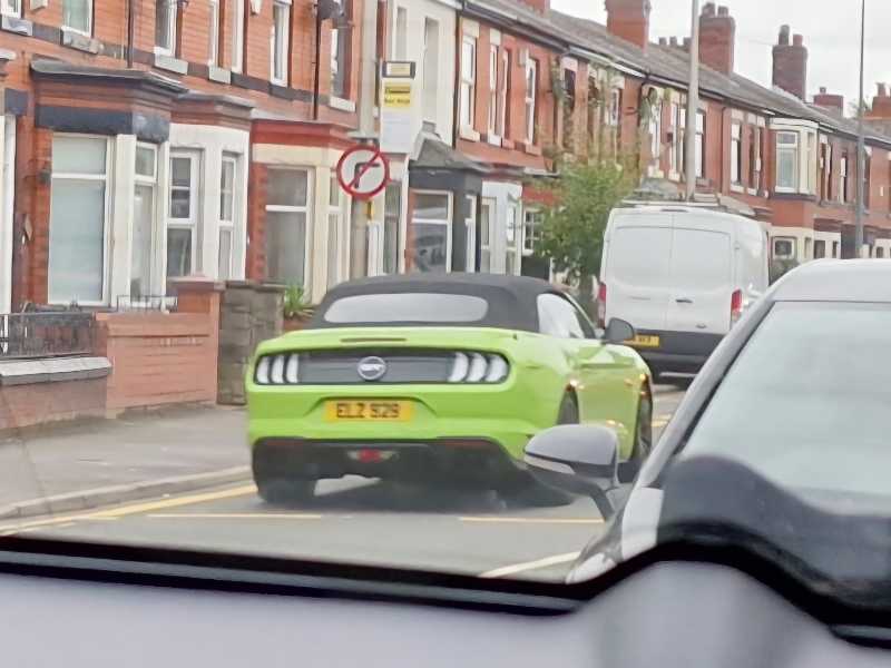 Ford Mustang spotted in Bolton
