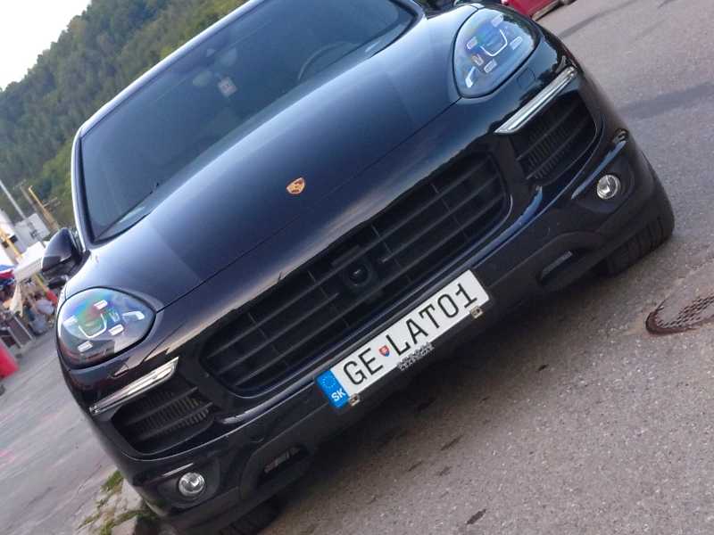 Porsche Cayenne spotted in Púchov