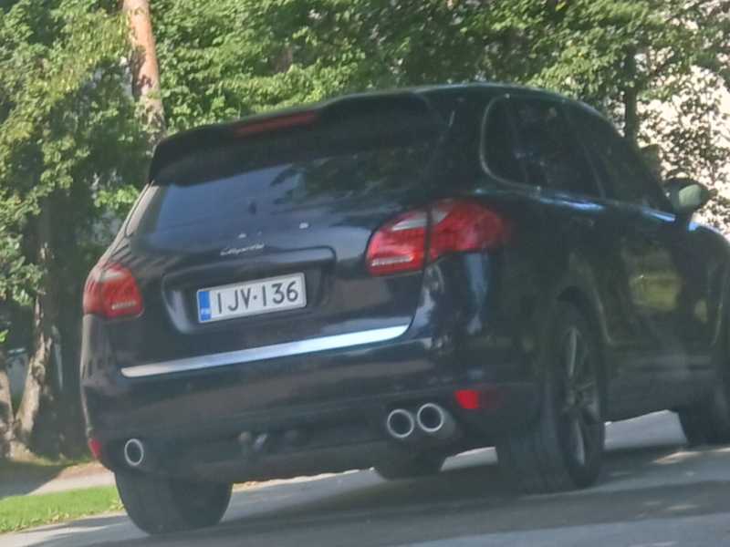 Porsche Cayenne (2012) spotted in Seinäjoki, Finland