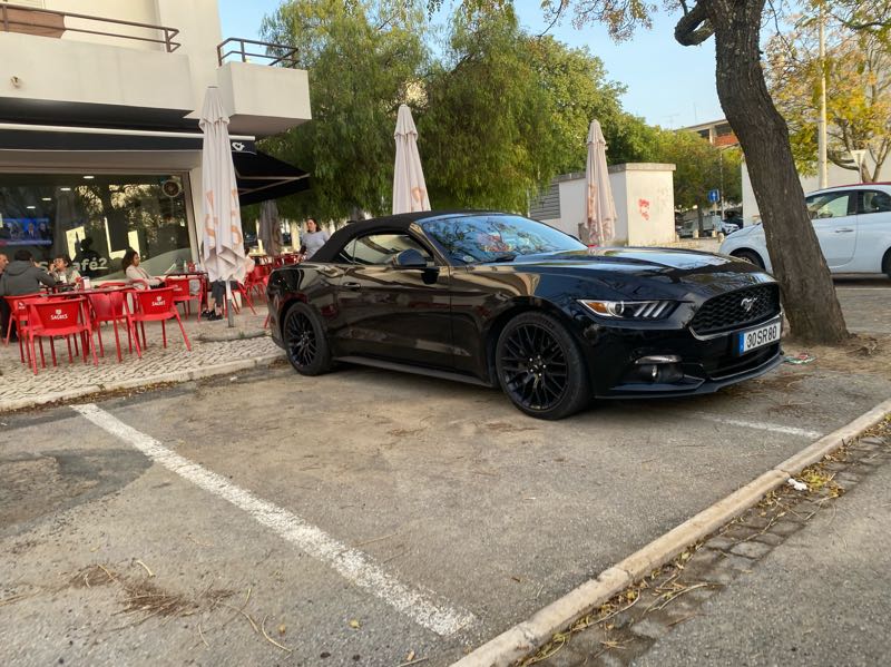 Ford Mustang spotted in Beja