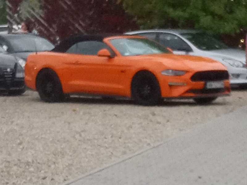 Ford Mustang GT (2020) spotted in Krośniewice, Poland