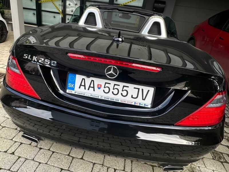 Mercedes-Benz SLK 250 spotted in Ljubljana