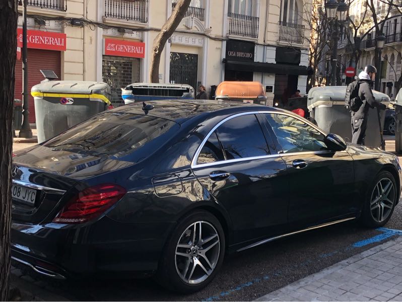 Mercedes-Benz S-Class (2018) spotted in Valencia, Spain