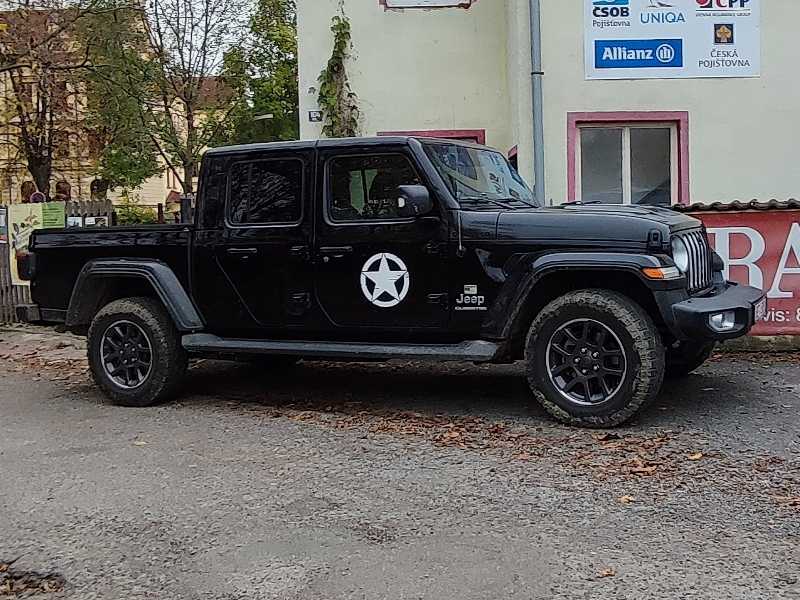 Jeep Gladiator spotted in Pardubice