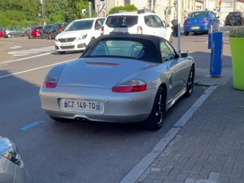 Porsche Boxster spotted in Belfort