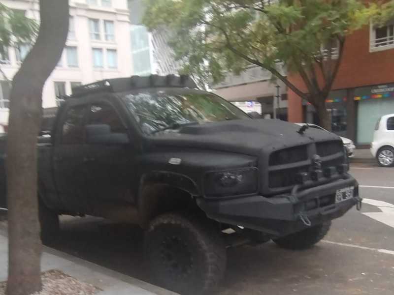 Dodge Ram 2500 spotted in Buenos Aires