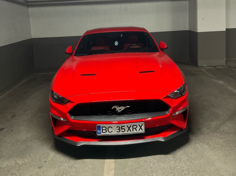 Ford Mustang spotted in Bacău