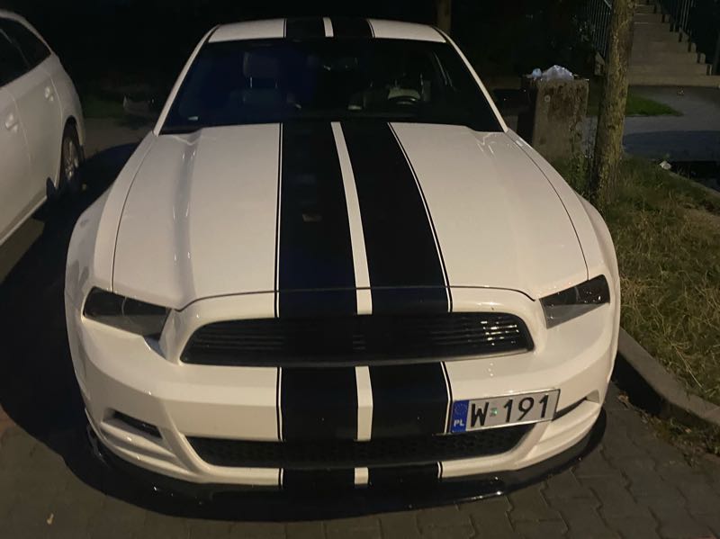 Ford Mustang (2014) spotted in Warsaw, Poland