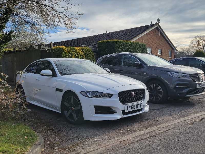 Jaguar XE spotted in Woking