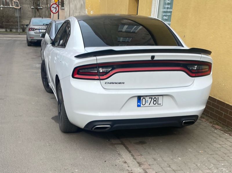 Dodge Charger spotted in Brzeg