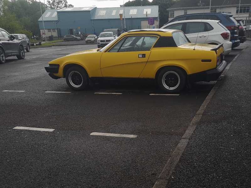 Triumph TR7 spotted in Enniskillen