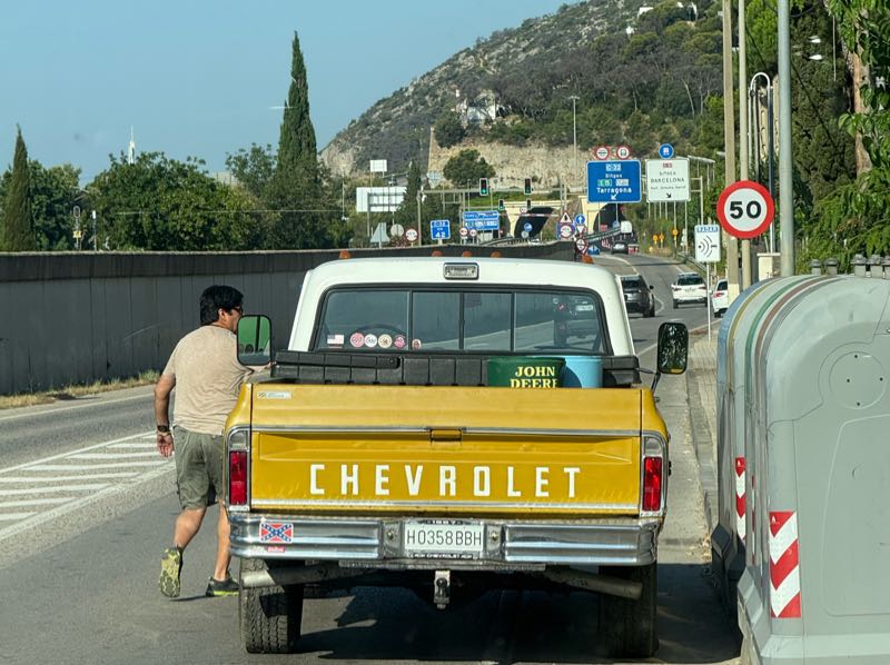 Chevrolet C/K spotted in Castelldefels