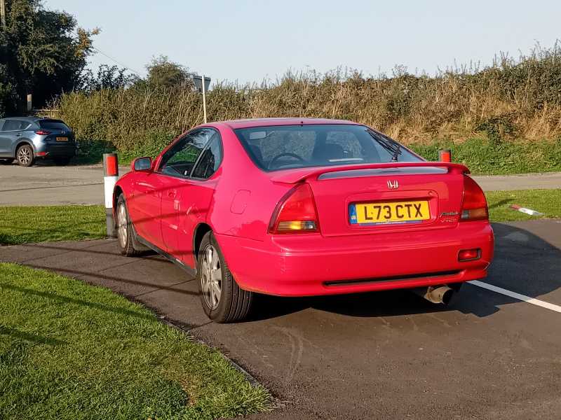 Honda Prelude (1997) spotted in Warrington, United Kingdom