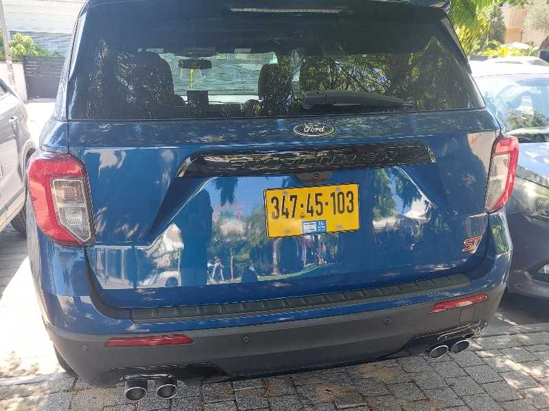 Ford Explorer ST spotted in Tel Aviv