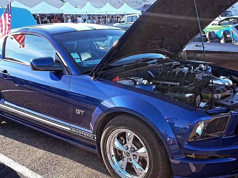 Ford Mustang GT spotted in Tarnos