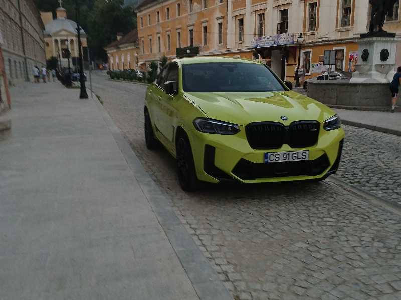 BMW X4M spotted in Băile Herculane