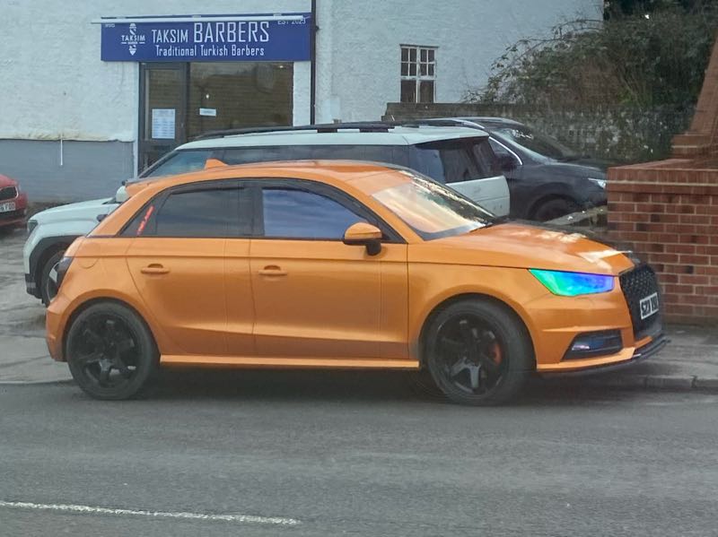 Audi A1 spotted in Guildford