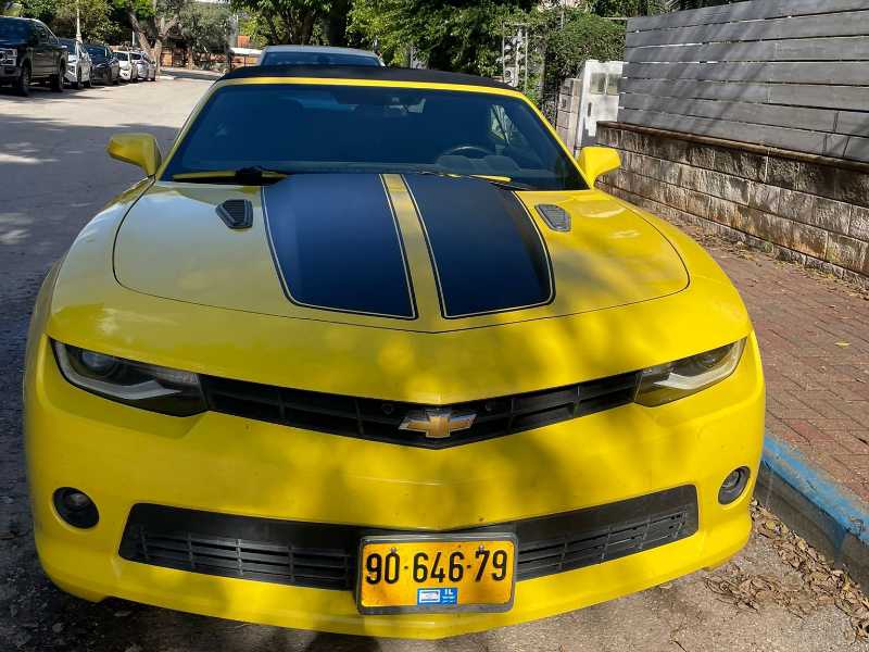 Chevrolet Camaro (2014) spotted in Midreshet Ben-Gurion, Israel