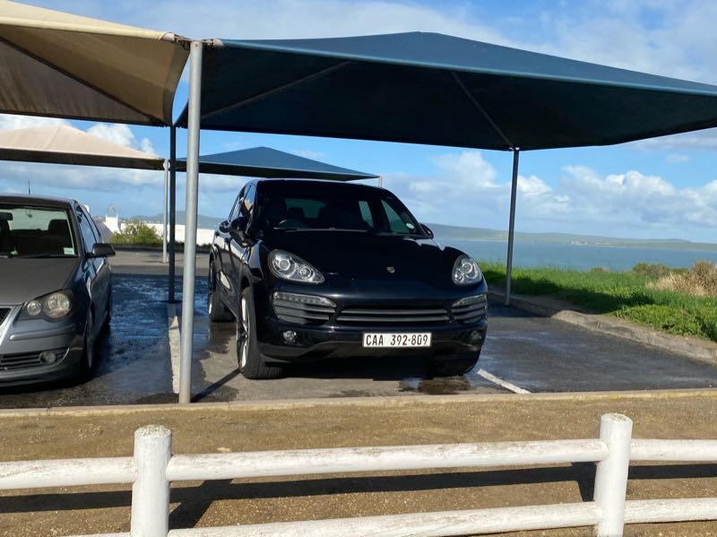 Porsche Cayenne (2010) spotted in Saldanha, South Africa