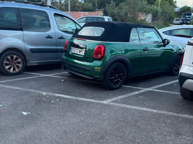 Mini Cooper S Convertible spotted in Palma